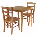 3-Piece Wood Dining Set Light Oak L816548