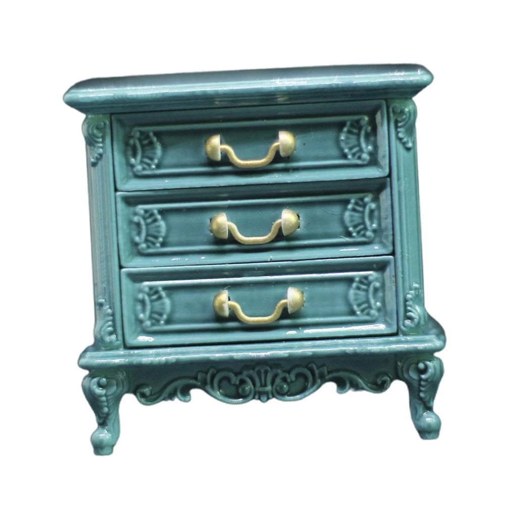 Dollhouse Miniature Wooden TV Cabinet V375472