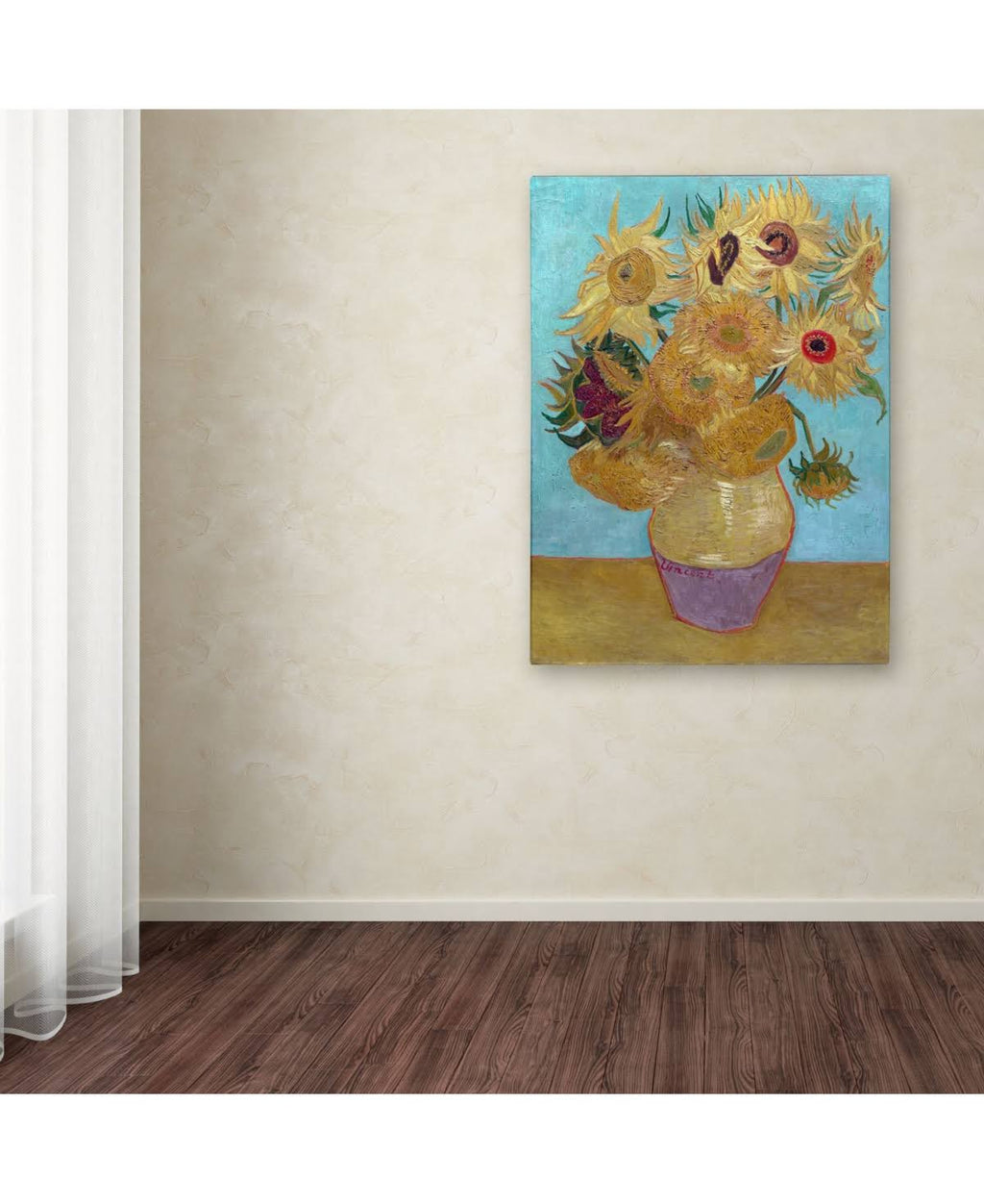 Van Gogh 'Sunflowers' Canvas Art, 24 V945694