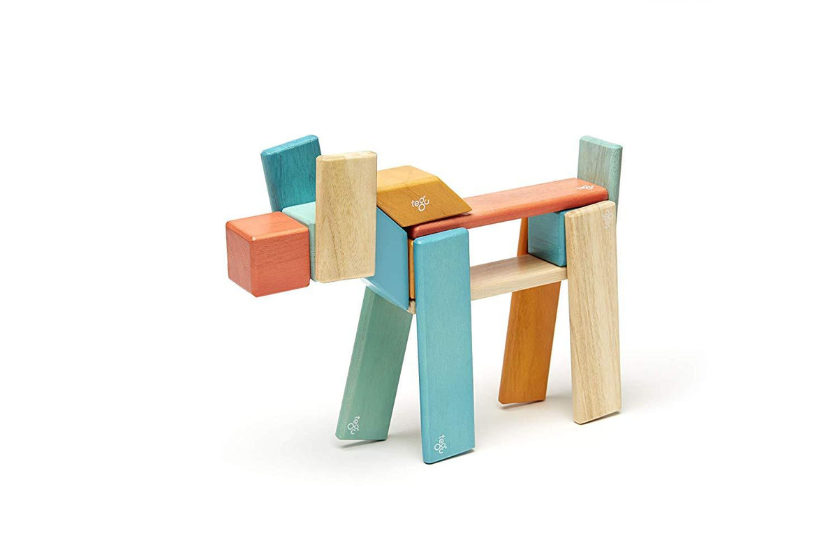 24 Piece Tegu Magnetic Wooden Block Set E629421