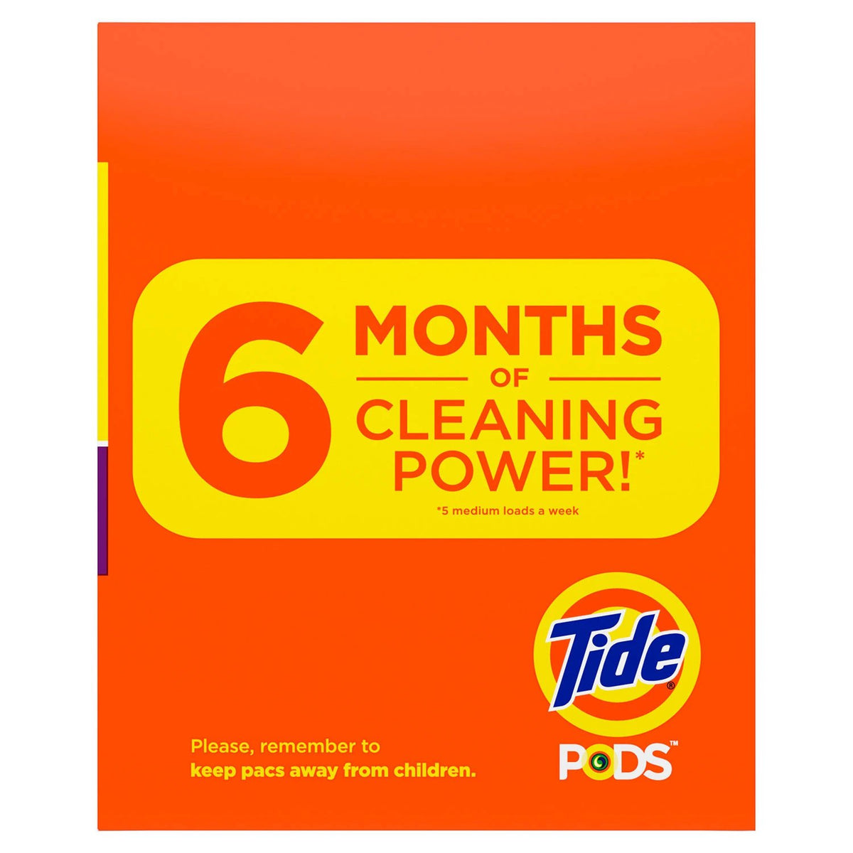 168 Count Laundry Detergent Pacs J962