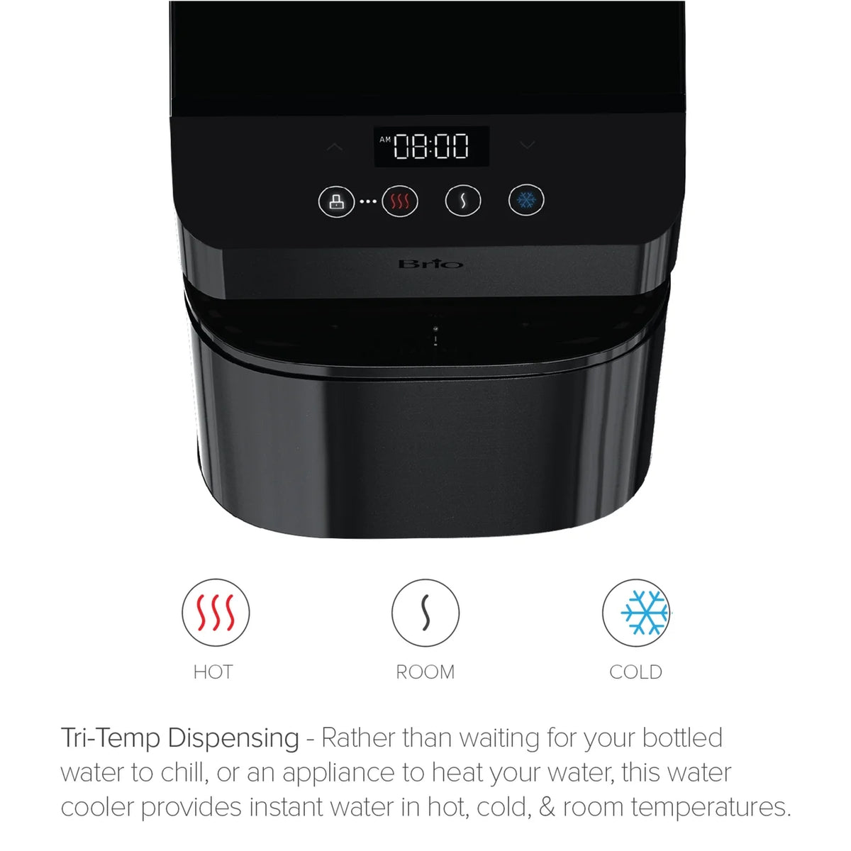 Water Cooler Dispenser, Height 41.05" F236