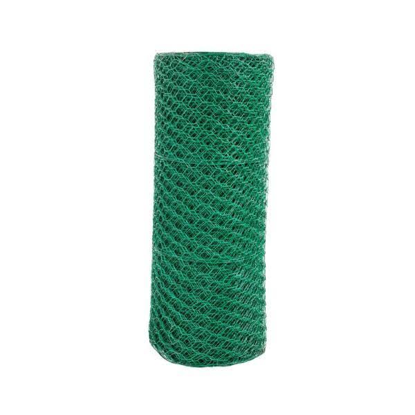 16 Gauge Vinyl Green Hex Netting T553