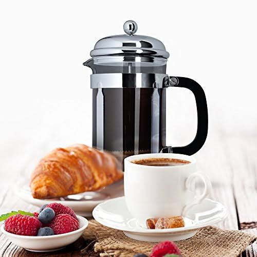 3 Cup Glass Coffee Cafetiere V865