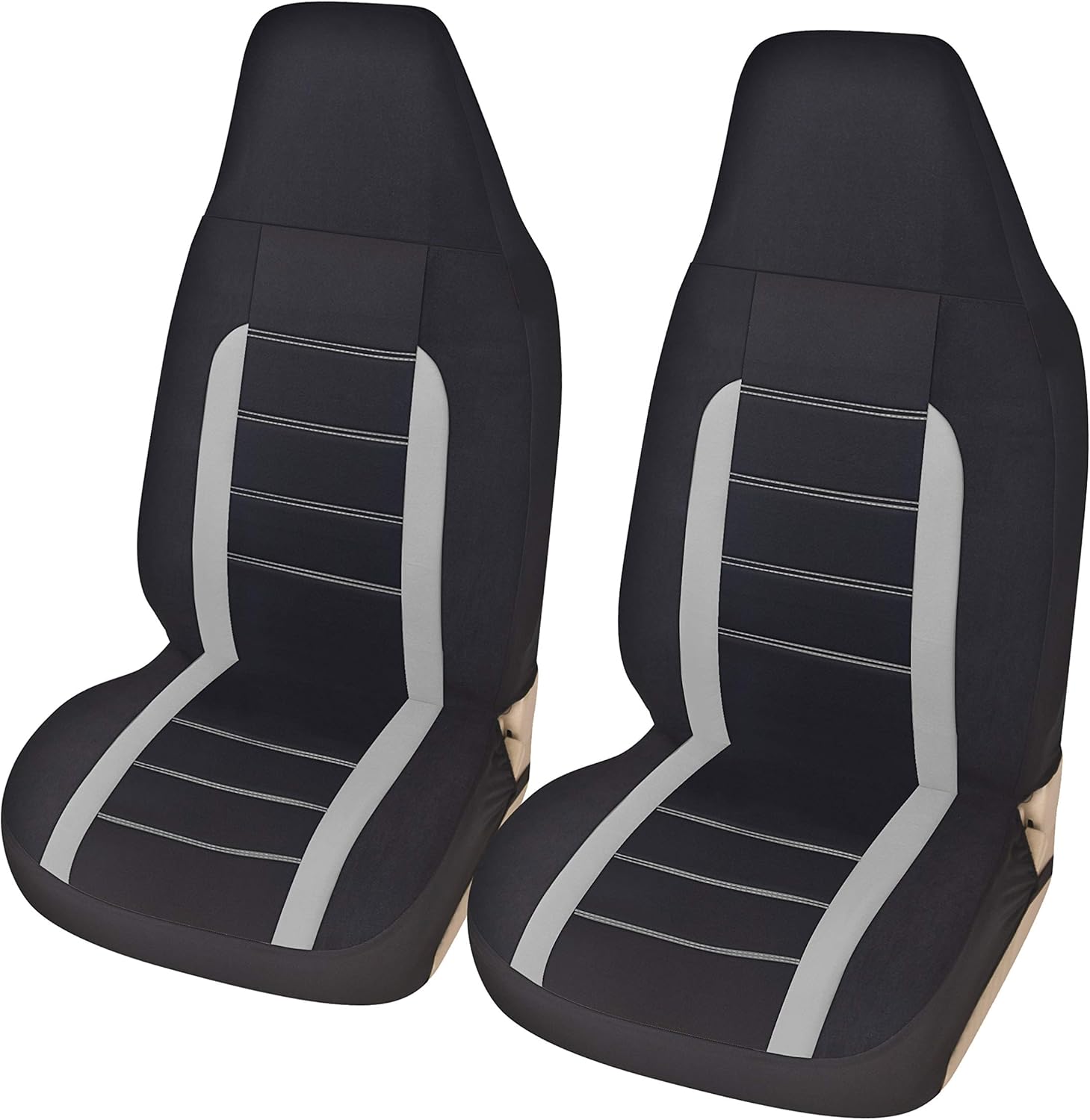 Red Universal Fit Car Front Seat Covers P845