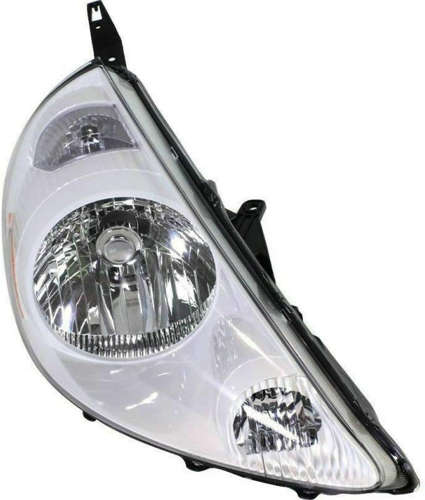 Passenger Side Headlight Assembly for Honda Fit 2007 2008 Z571354