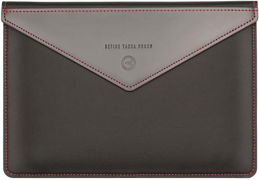 13 inch Leather Tasca Sleeve with Pu Inner Suede for iPad Pro & MacBook Pro (Dark Tan) T445613