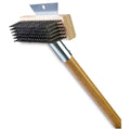 Plywood Carbon Steel Grill Brush (Pack of 8) Q618