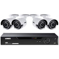 8-Channel DVR with 4 Outdoor Cameras Night Vision - 1 TB E52696