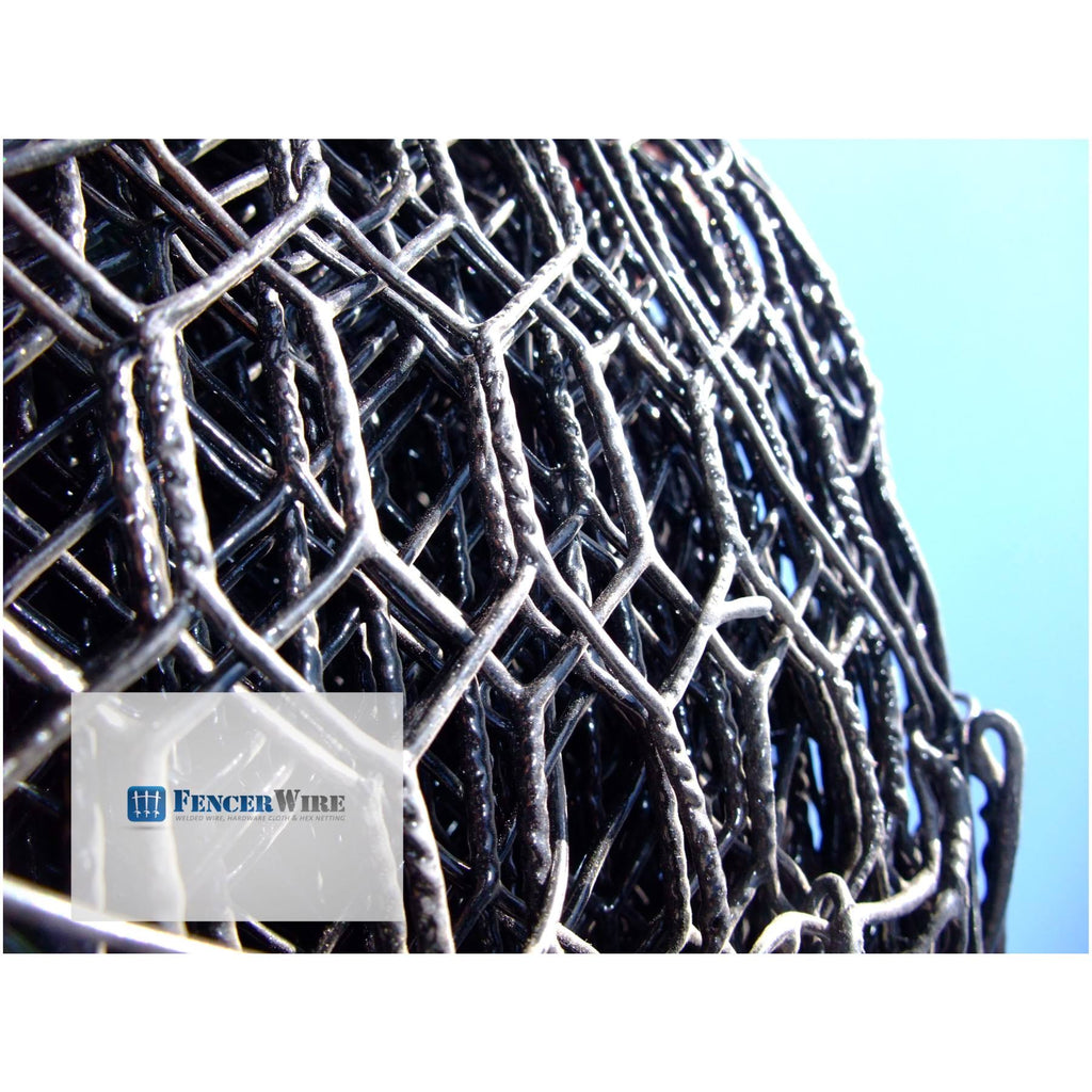 16 Gauge Vinyl Green Hex Netting T553