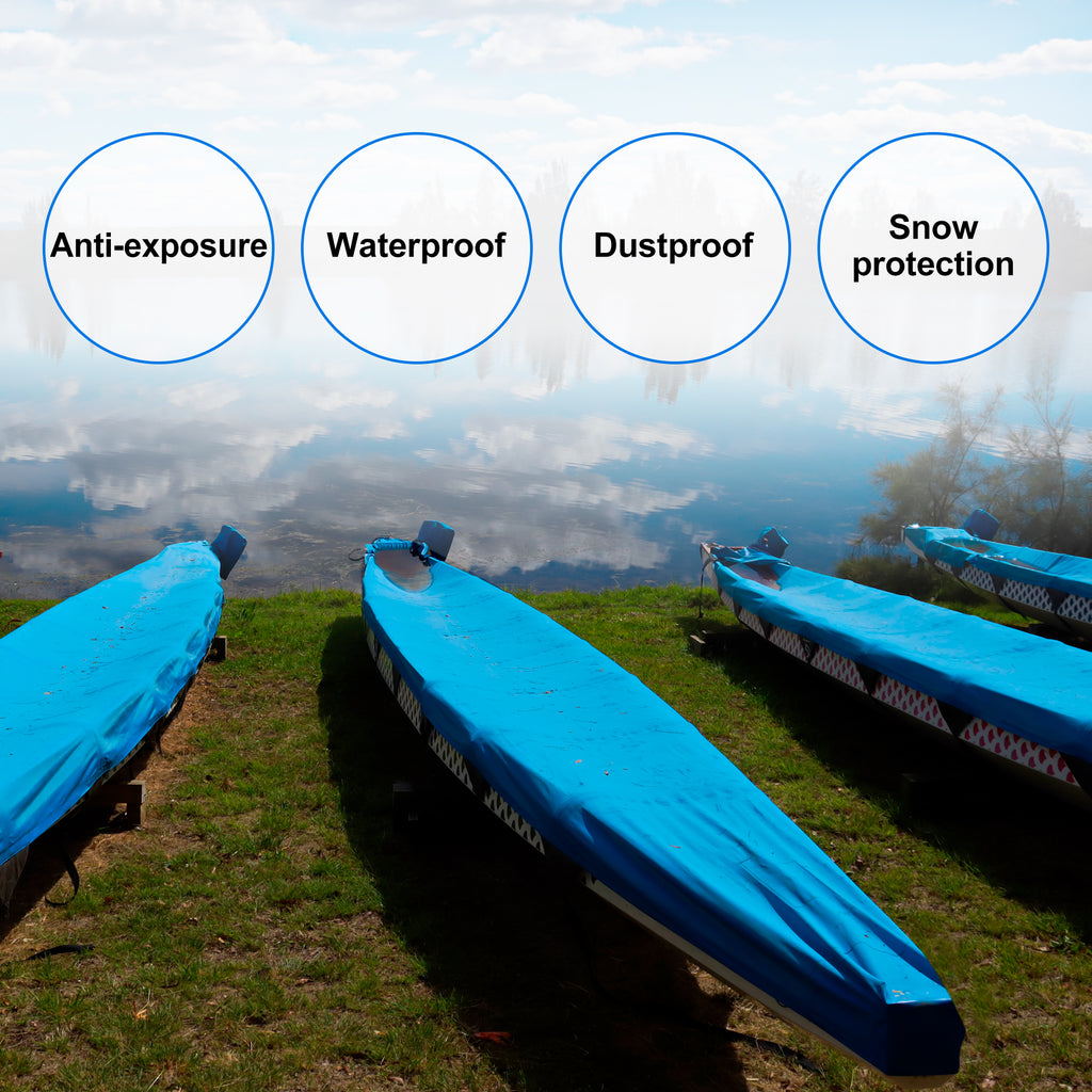 Blue Waterproof Kayak Cover 9.3-10.7ft L5092