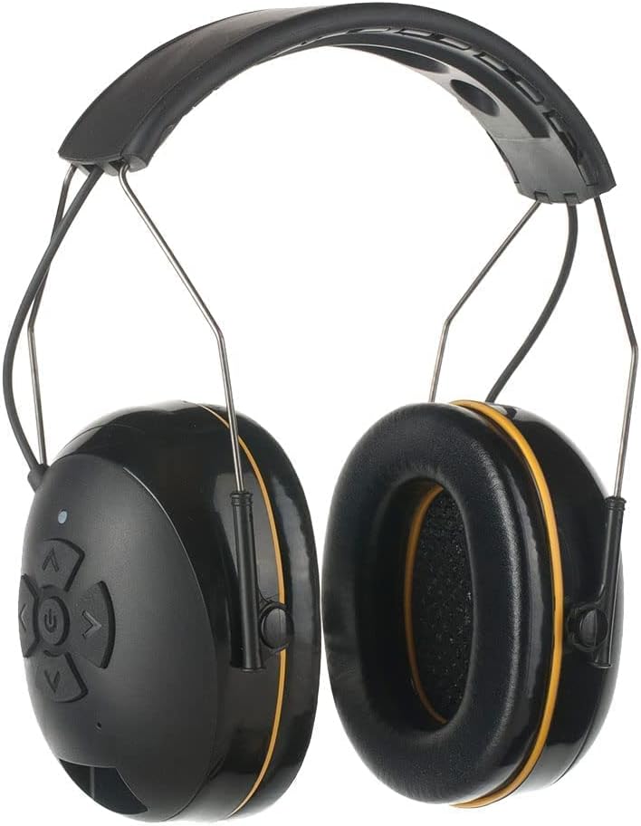 Blue Bluetooth Radio Safety Earmuffs, Pack of 2 G13857