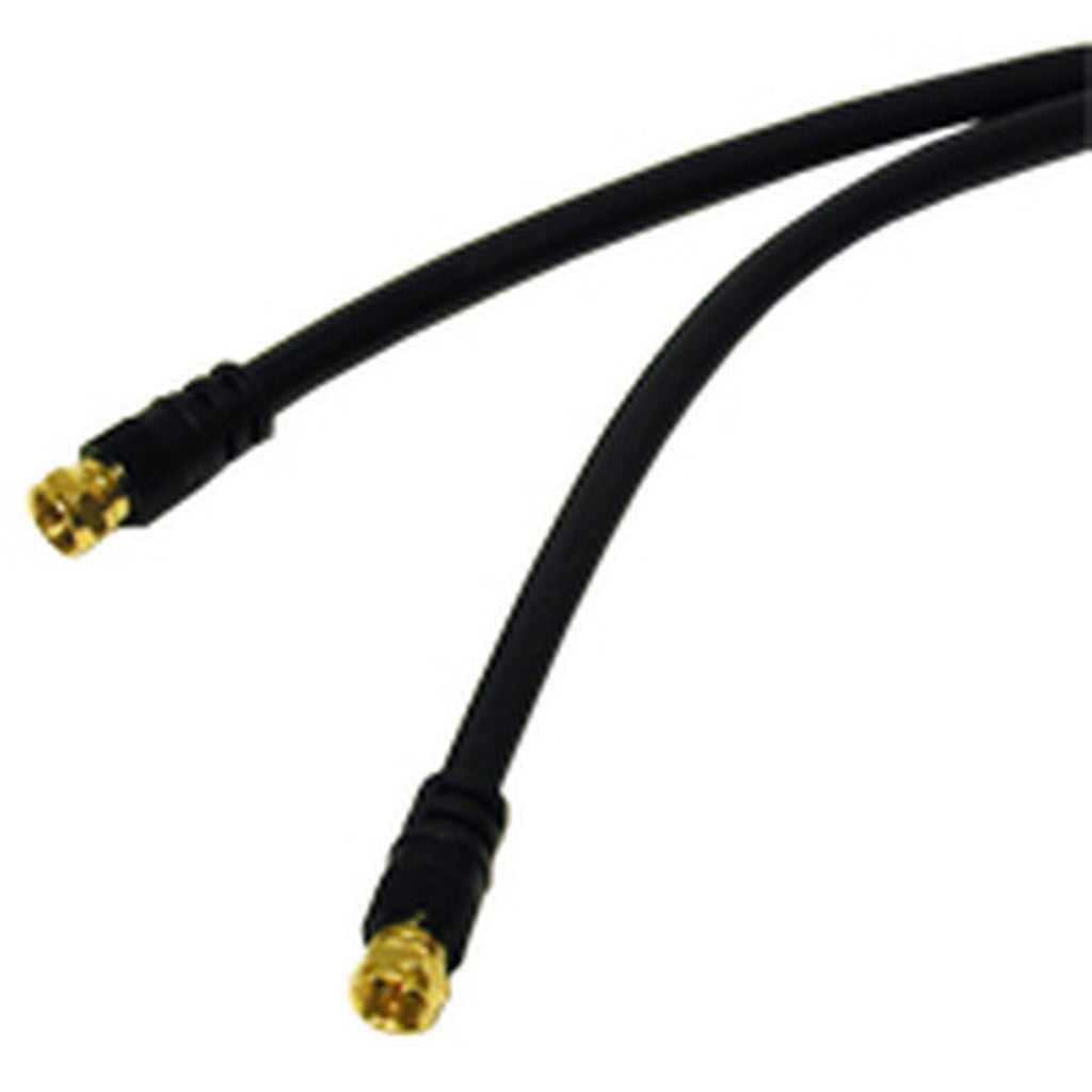 50 ft Black RG6 Coaxial Video Cable T422