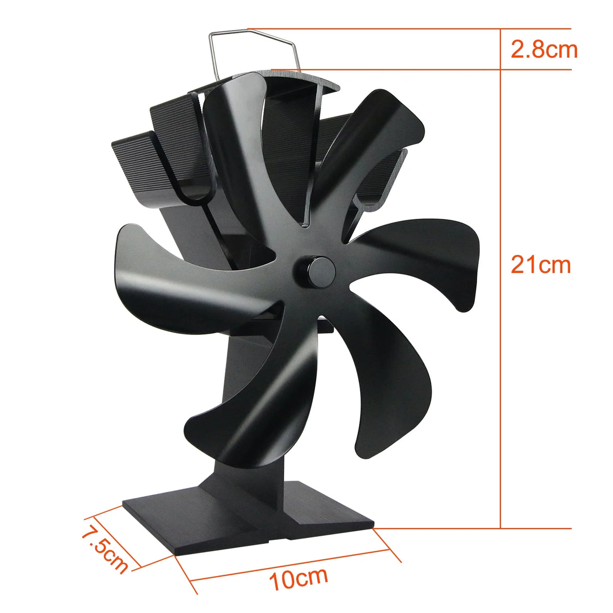 6 Blades Wood Stove Fan Z8494