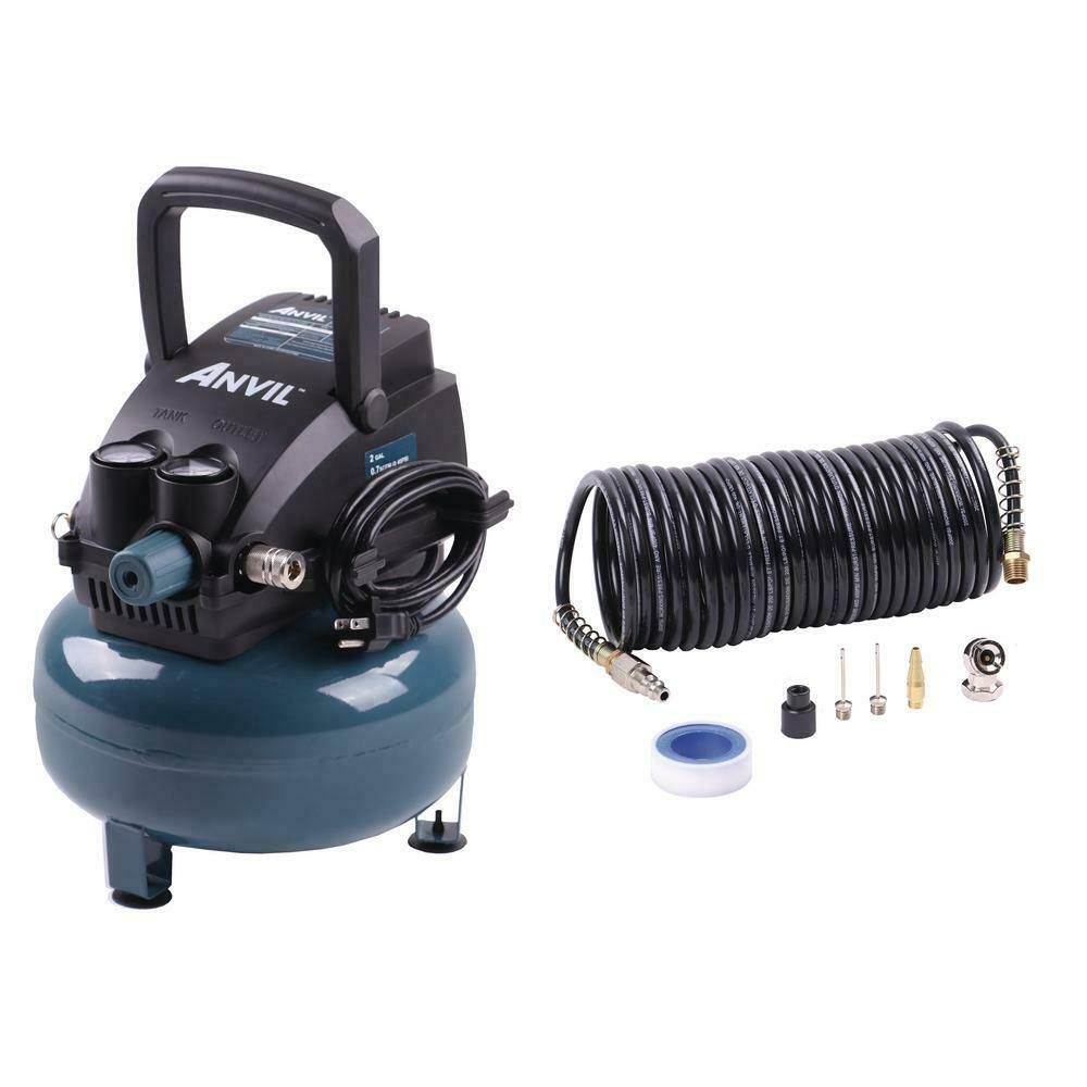 2G Pancake Air Compressor with 7-Piece Accessories Kit V64016