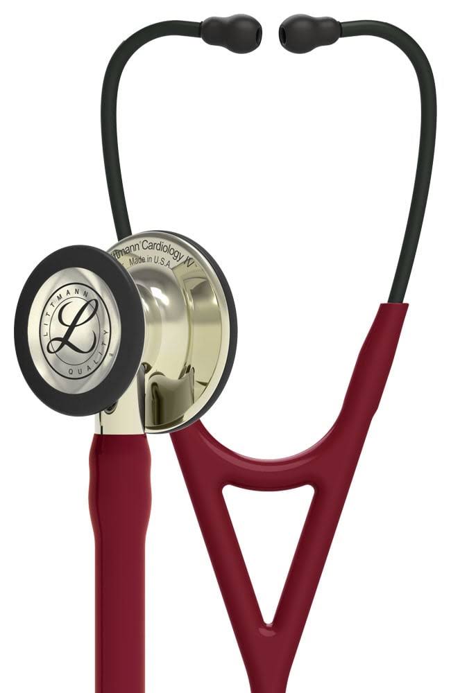 Burgundy / Champagne Cardiology Stethoscope Q162