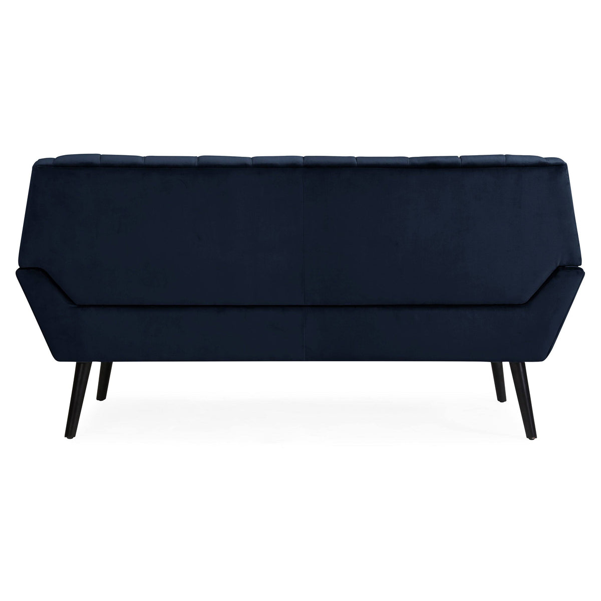 Navy Blue Velvet Sofa O769