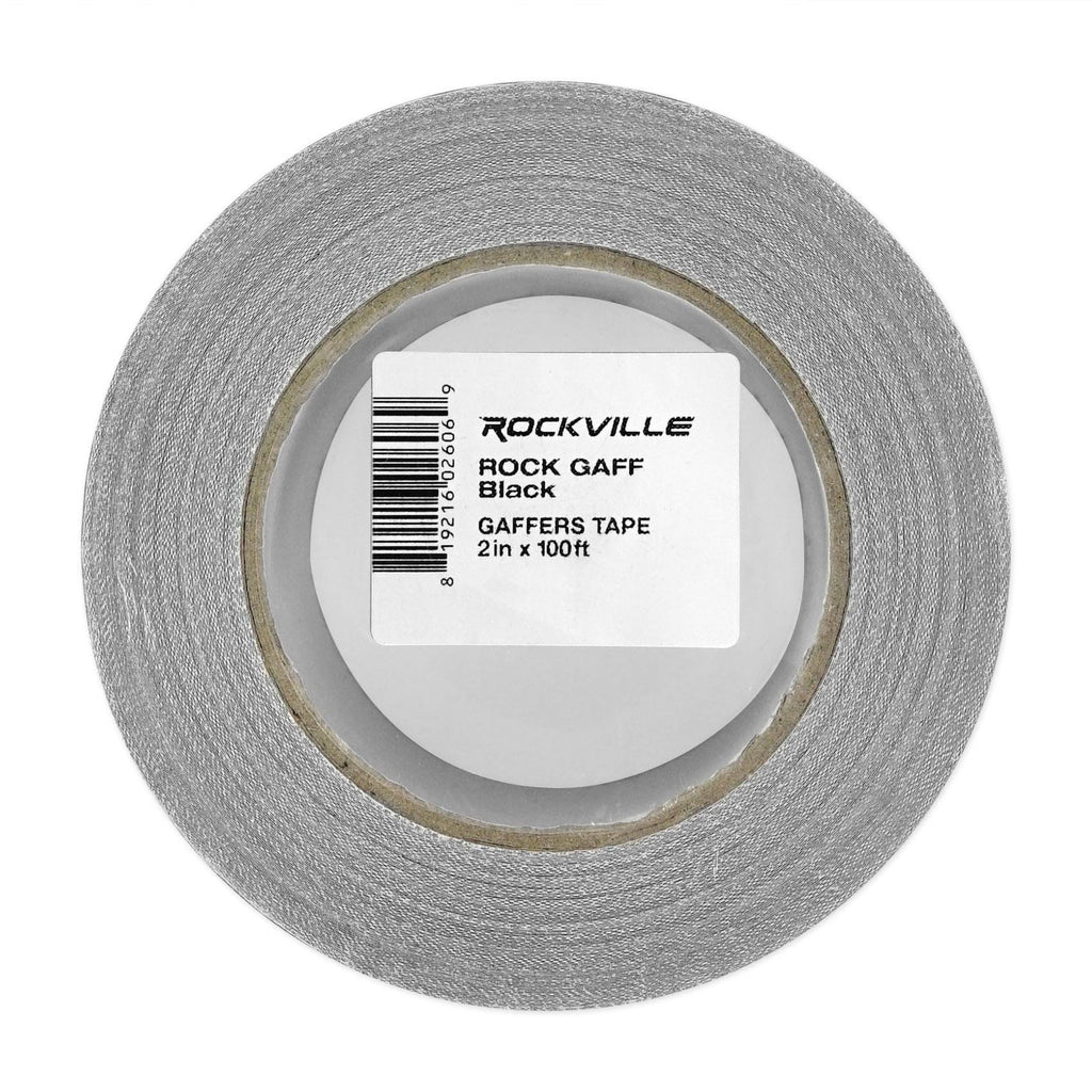 Black Gaffers Tape 2x22x100 ft V442717