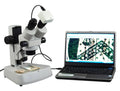 7x~45x Zoom Binocular Stereo Microscope with 1.3MP Digital Camera T34884