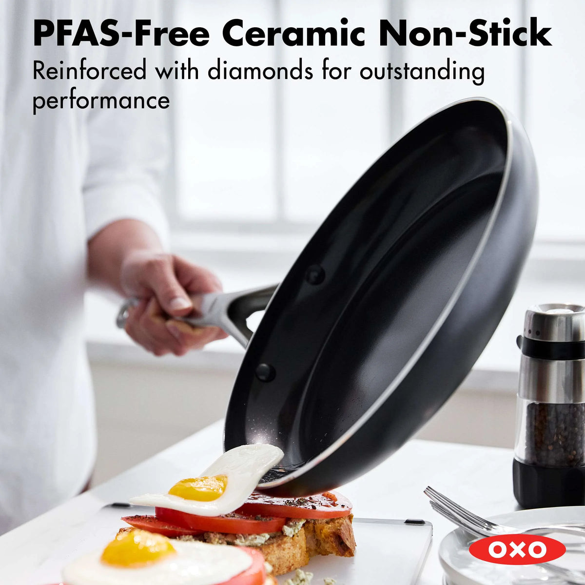 12” Ceramic Non-Stick Frypan H67495