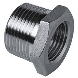 Cast Pipe Fitting Hex Bushing 1-1/2x22 x 3/4x22 NPT Male x Female - Pkg Qty 25 G79951