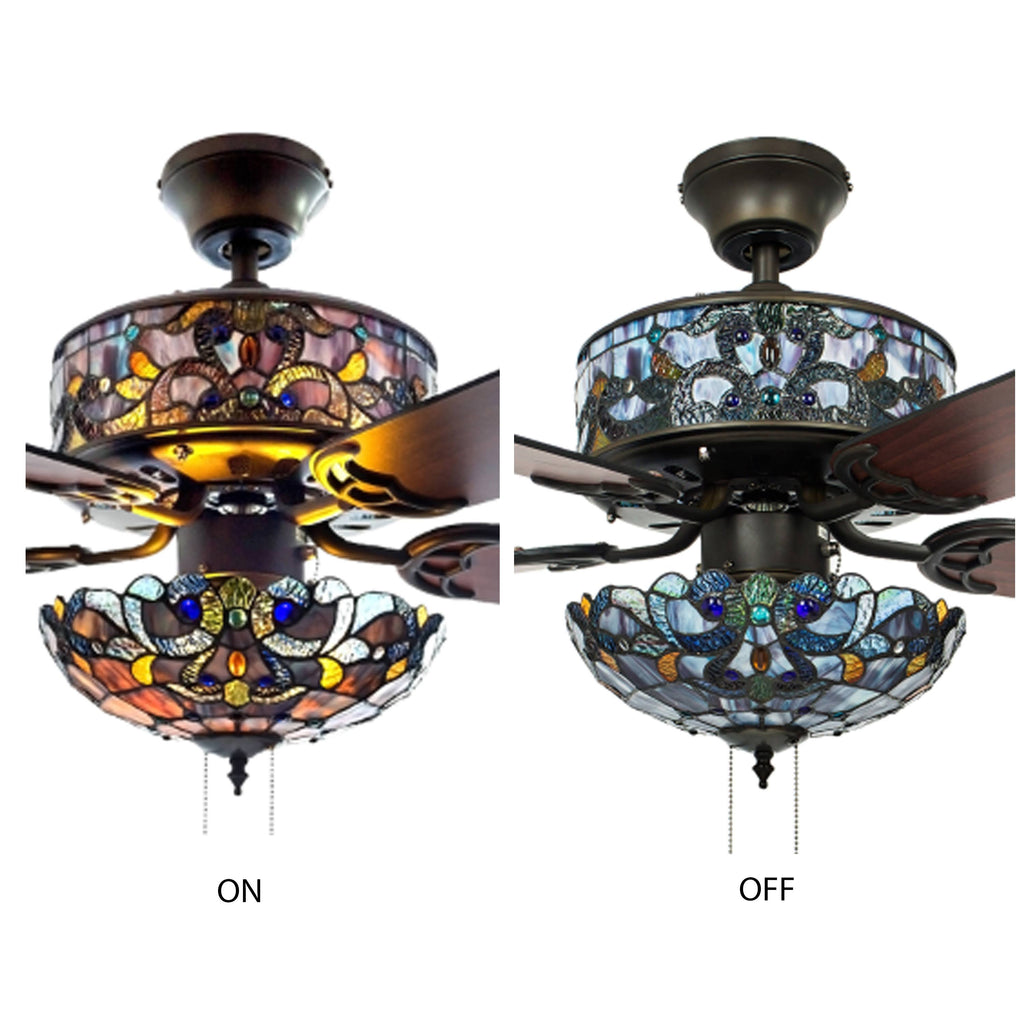 52 inch LED Ceiling Fan with Light I340400