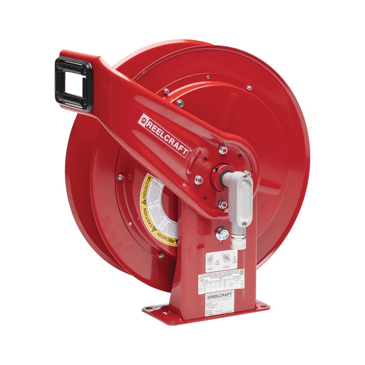 Heavy Duty Spring Retractable Bare Cord Reel C621748