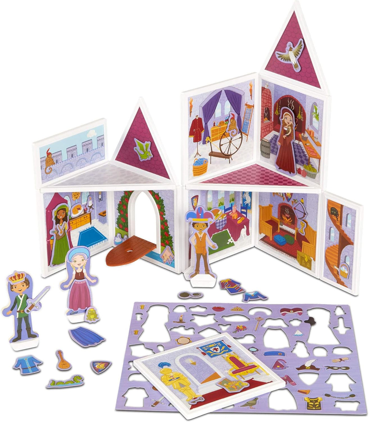 Medieval Castle Magnetic Dress-Up Play Set O5132