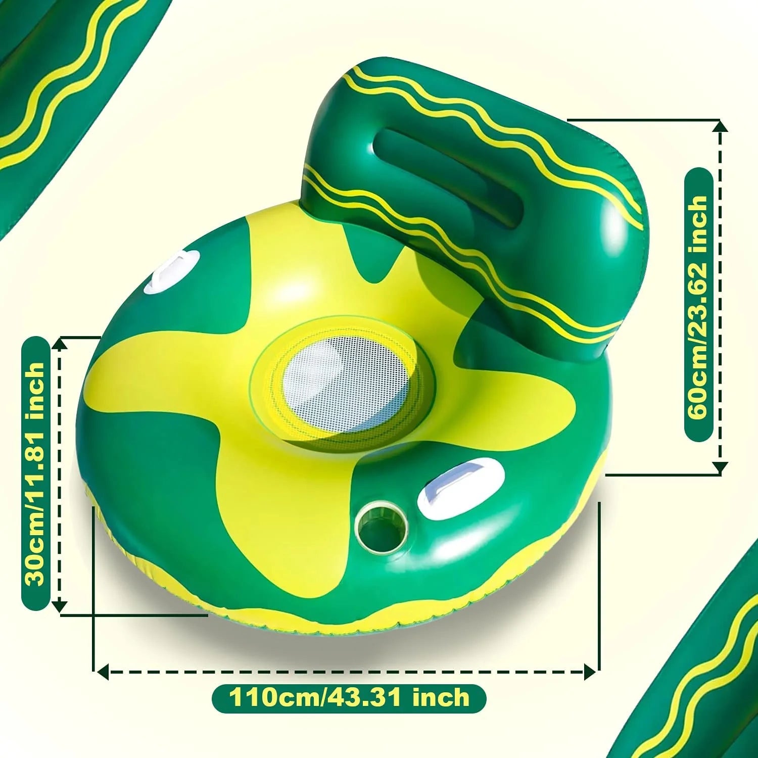 Inflatable Pool Float Lounger Chair G1859
