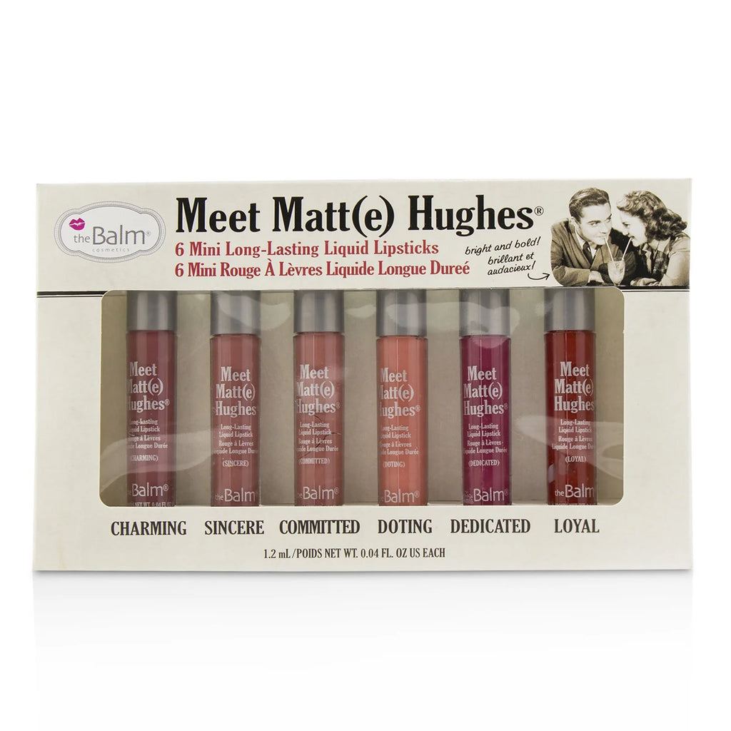 6 Mini Long Lasting Liquid Lipsticks Kit P82751