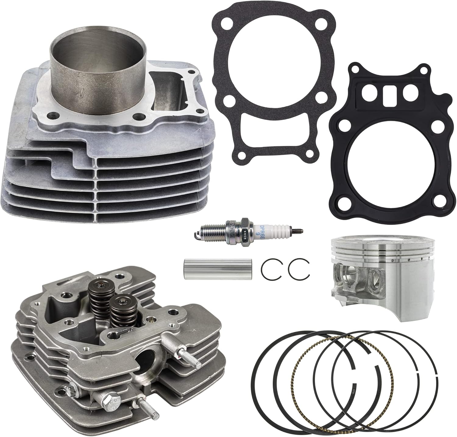 Cylinder Piston Gasket Cylinder Head Kit for Honda Rancher TRX350 2003-2006 V774