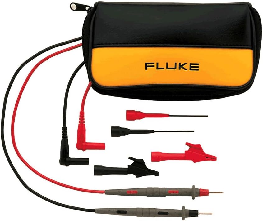 Red/Black Deluxe Electronic Test Lead Set K12949