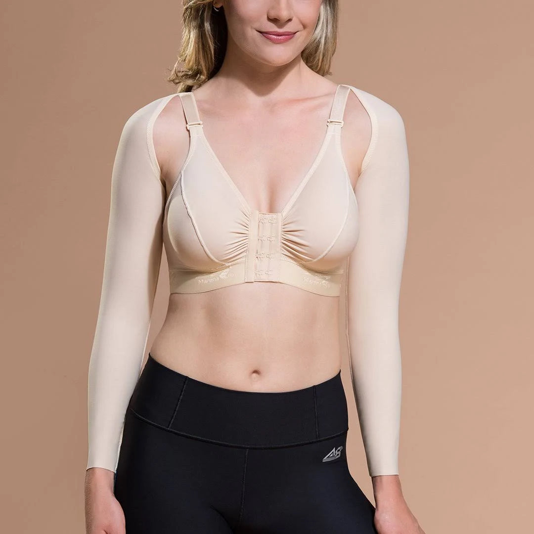 Beige Compression Arm Sleeves B577036
