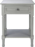 Distressed Grey 1 Drawer Accent Table N7714