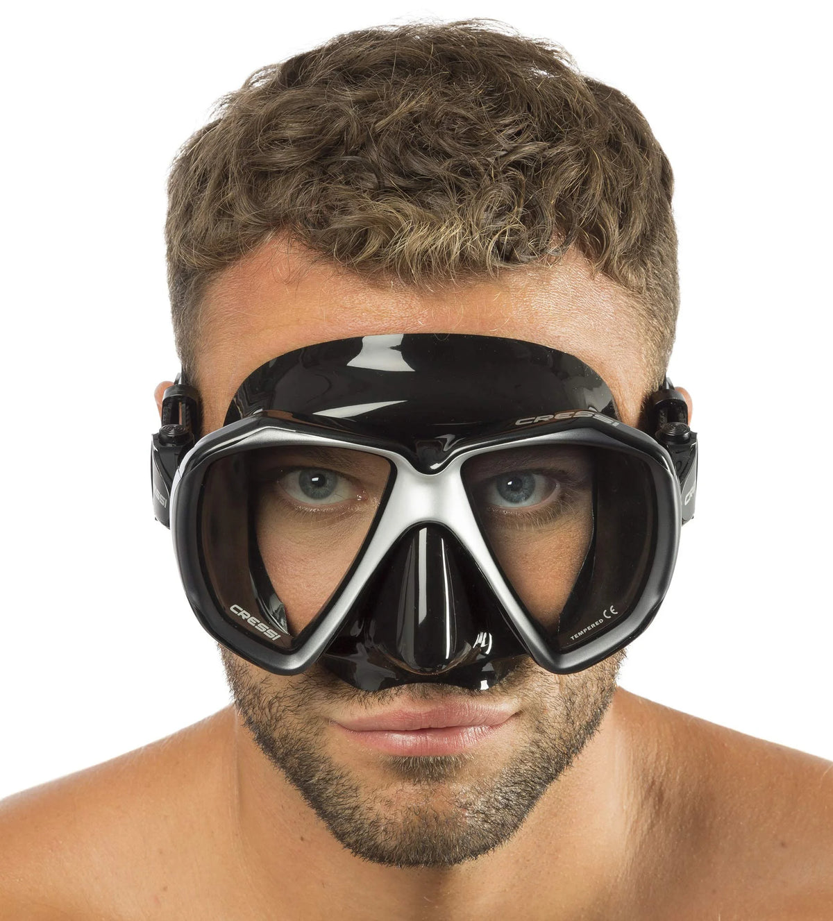 Black Silver Diving Mask C947