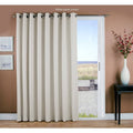 Sage Grass Cloth Grommet Patio Panel Z772