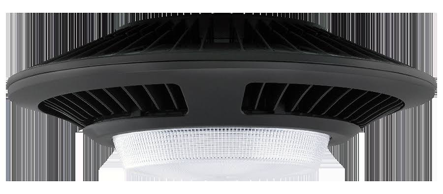 Bronze Garage Ceiling LED with Prismatic Lens H76922