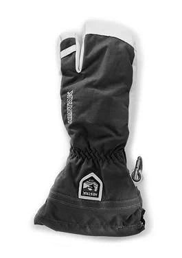 Black 3 Finger Ski Gloves A2878