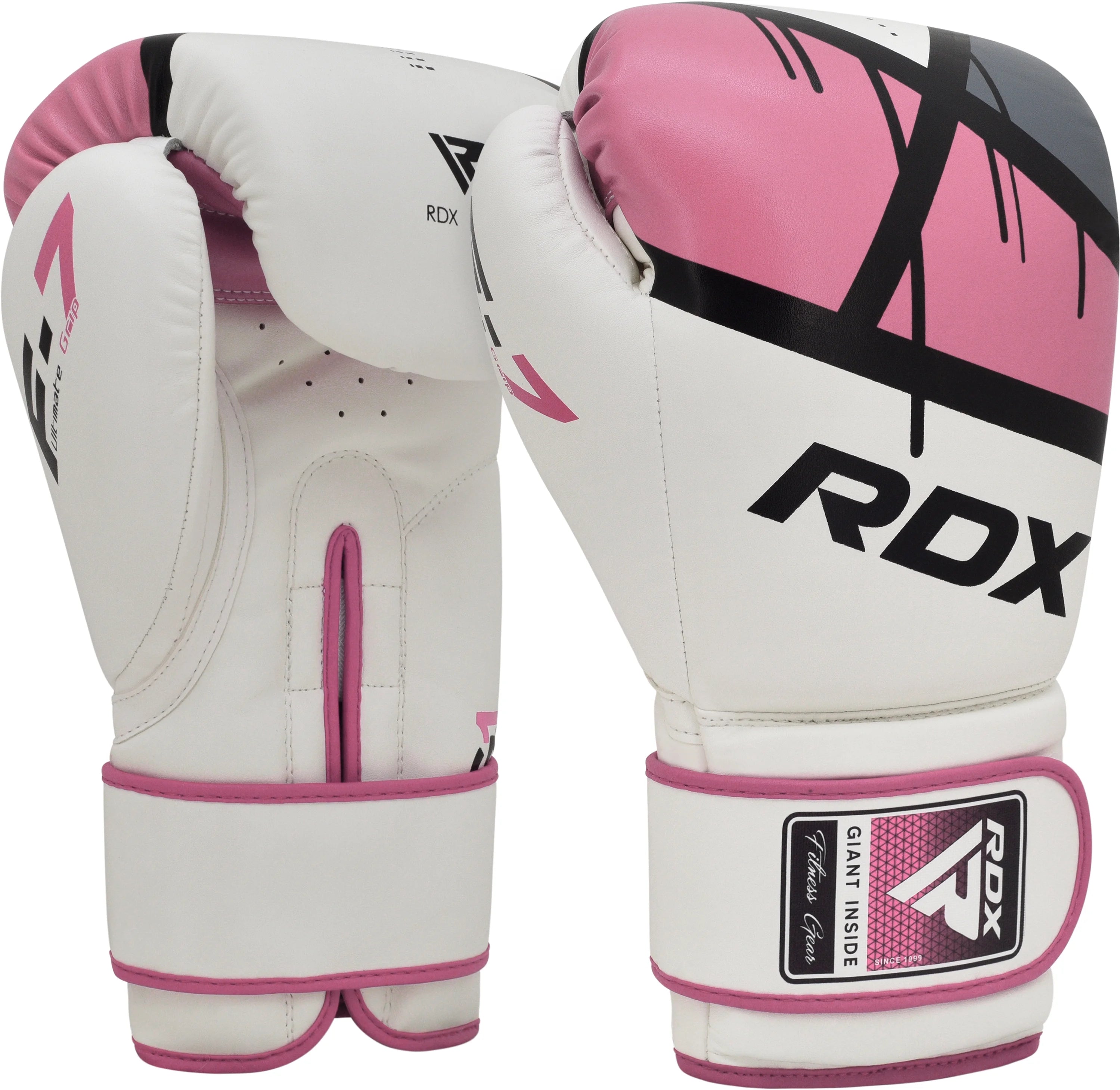 Pink 10oz Leather Boxing Gloves I273