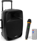1200W Portable Bluetooth PA Speaker with UHF Wireless Microphone N888