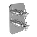 Satin Brass PVD Thermostatic Trim Plate with Handle O360598