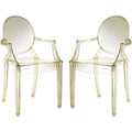 Yellow Dining Armchairs, Set of 2 X369683