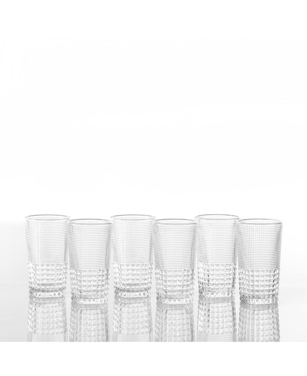 Blue Ice Beverage Glass, Set of 6 L823