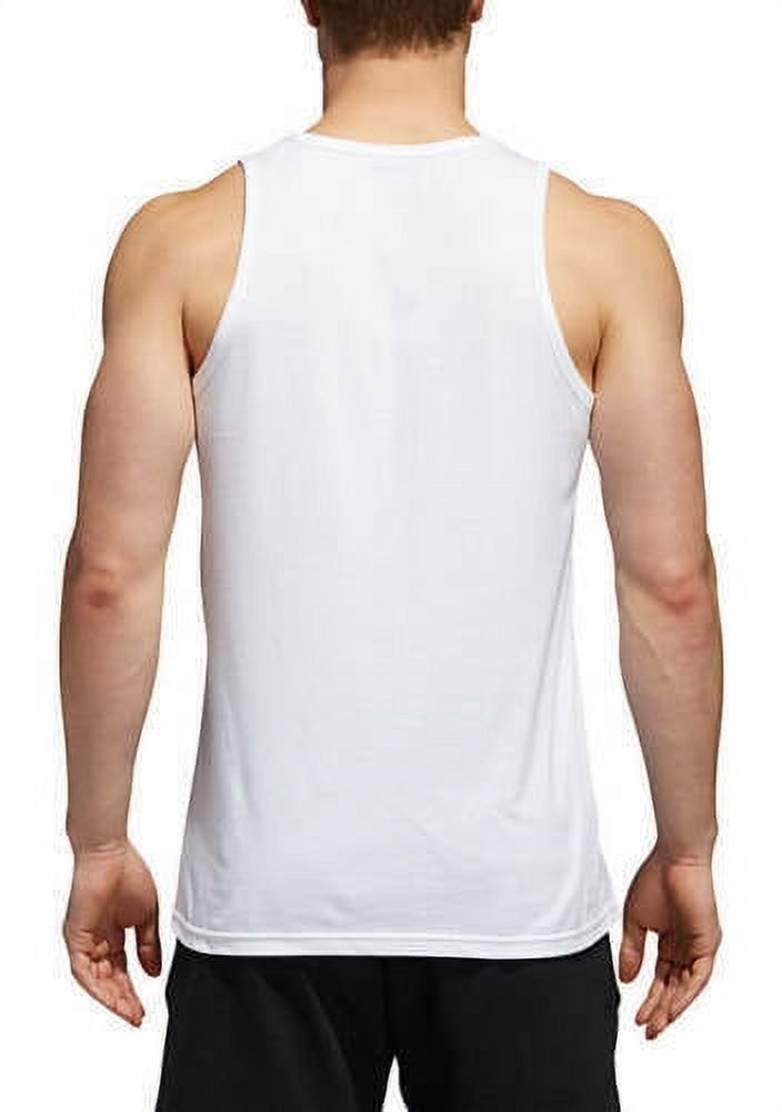 White/Black Classic Tank Top V6114