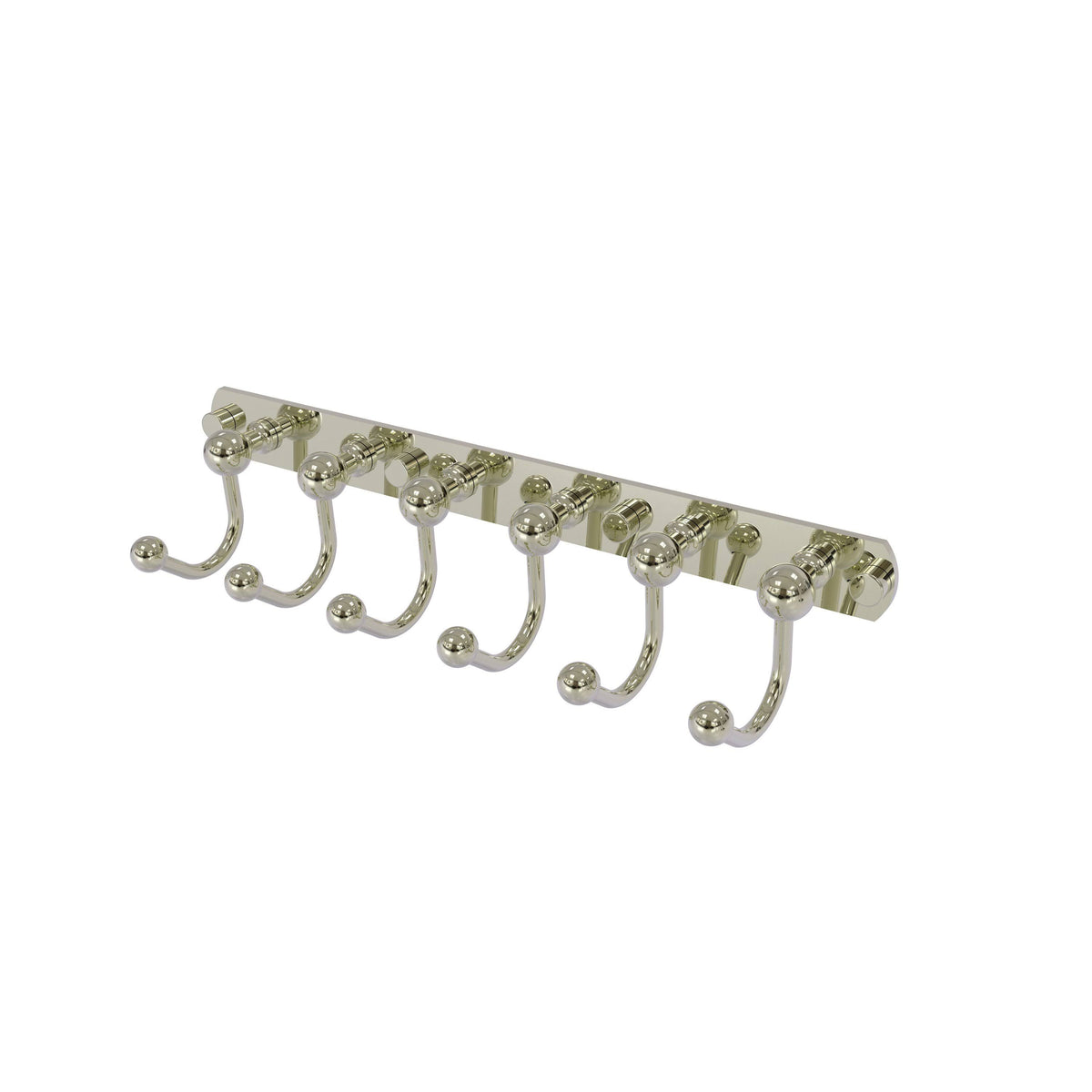 Polished Nickel Wall Mounted Hook Rack C887