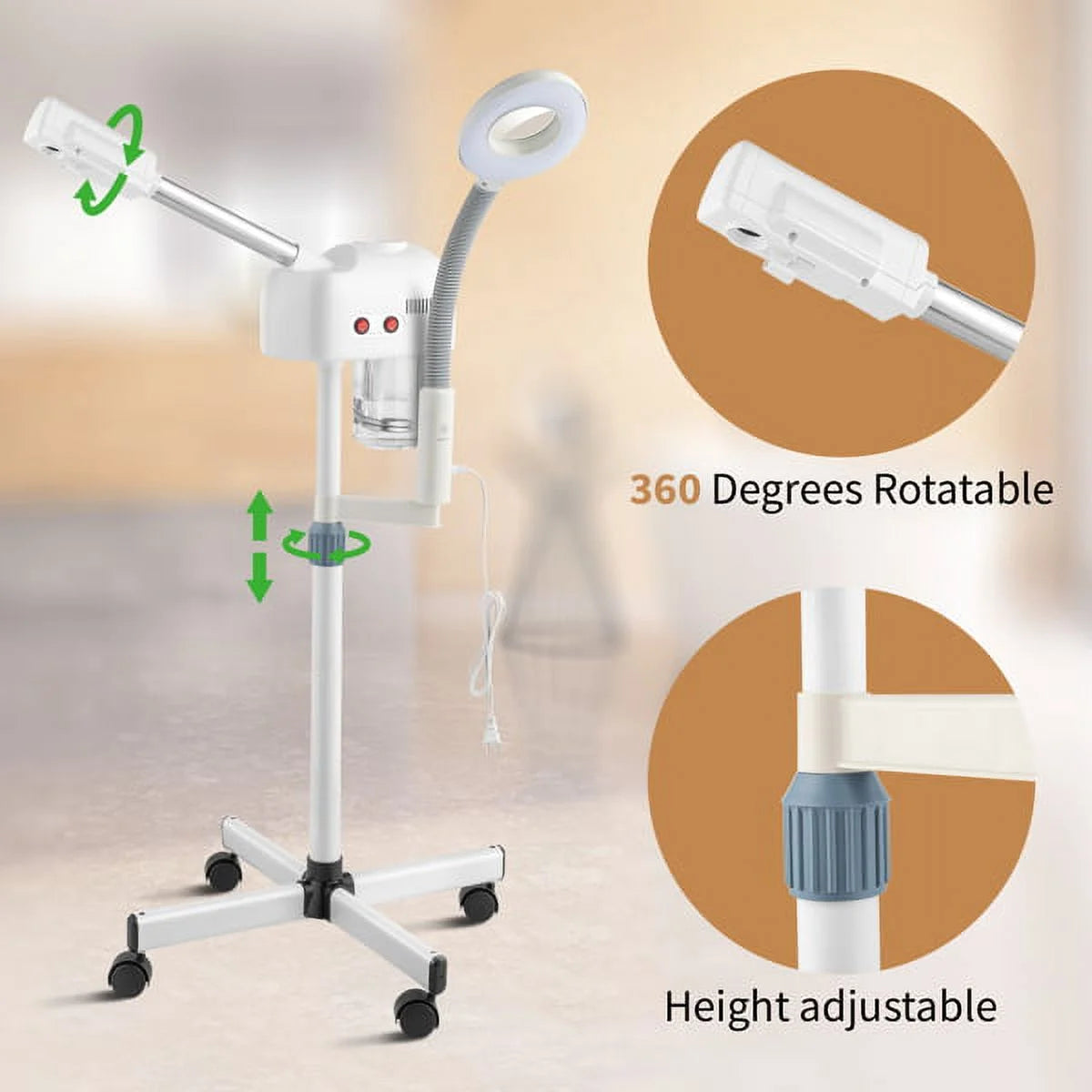 Facial Steamer with Magnifying Lamp I4789