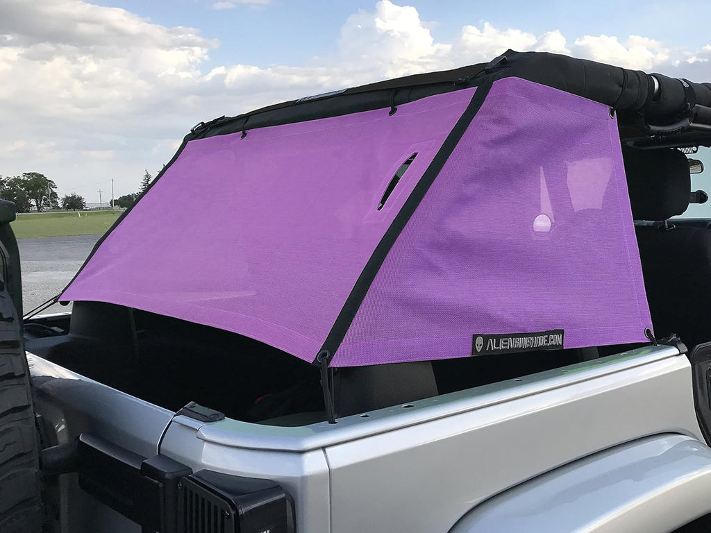 Mesh Cage Shade for Jeep Wrangler 4-Door JKU Pack of 2 V41407