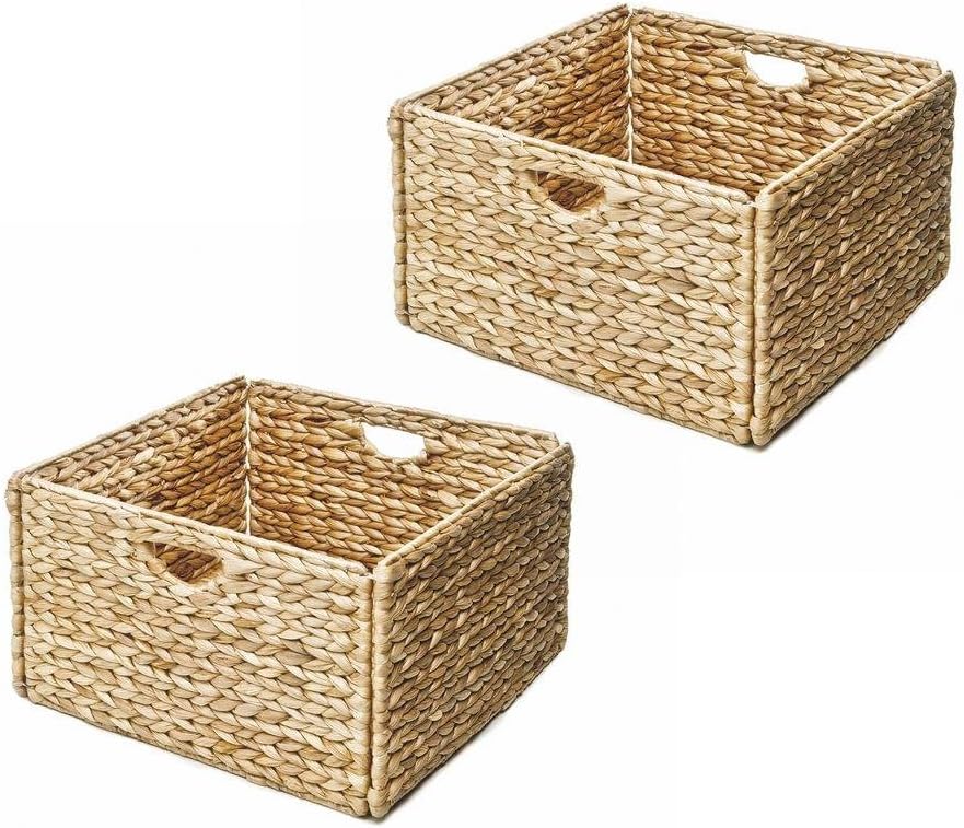 Mocha Brown Handwoven Oval Laundry Sorter Hamper Bin Z773001
