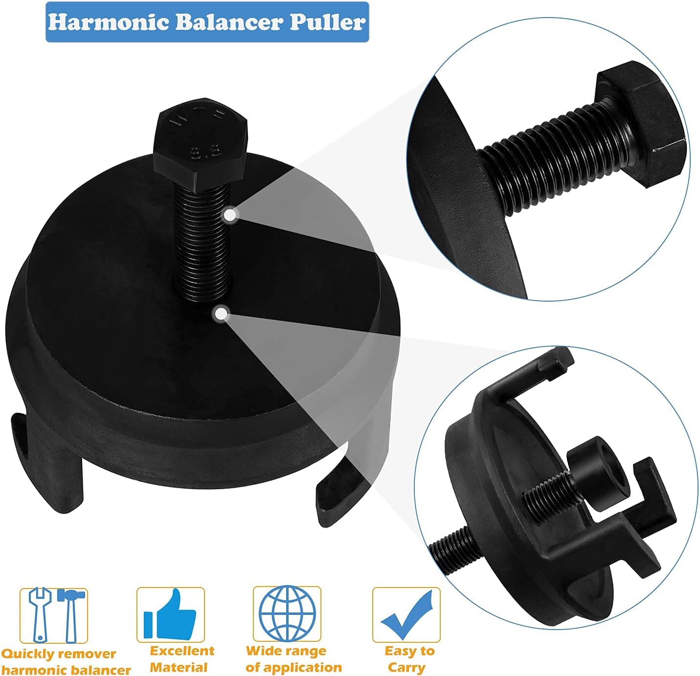 Harmonic Balancer Puller Pack of 2 V1389