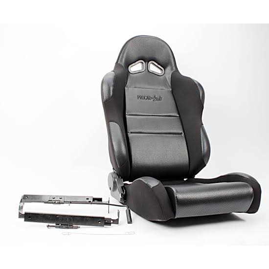 Black Vinyl Sportsman Racing Seat K864215